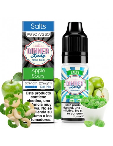 Apple Sours 10ml - Dinner Lady Salts